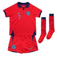 England Jack Grealish #7 Replica Away Minikit World Cup 2022 Short Sleeve (+ pants)